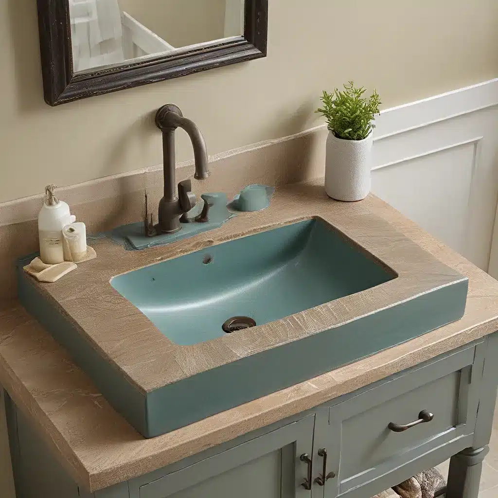 Bring Your Bathroom to Life: Revitalizing Dull Sinks with Color and Texture