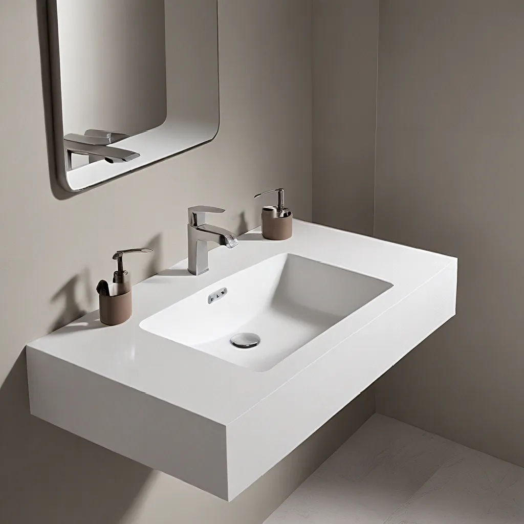 Minimalist Marvels: Streamlined Washbasins for a Sophisticated, Clutter-Free Space