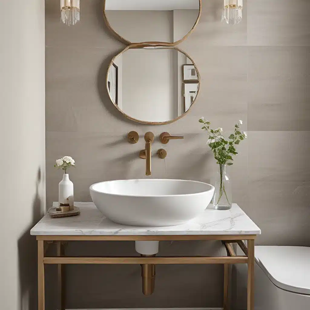 Perfecting the Powder Room: Washbasin Essentials for a Stylishly Chic, Refined, and Sophisticated Look