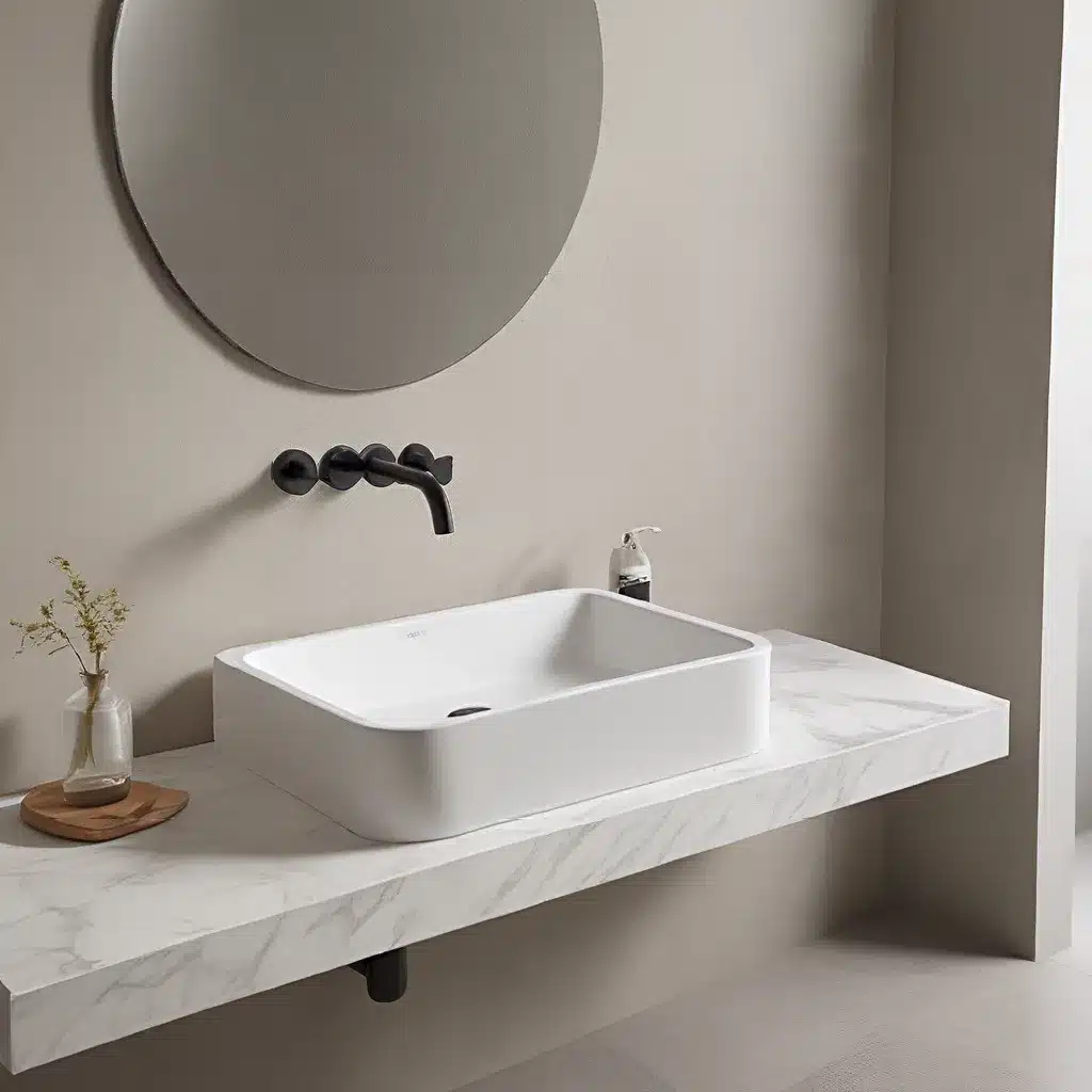 Sink Sophistication: Embracing Minimalist Washbasin Designs for a Serene Bathroom