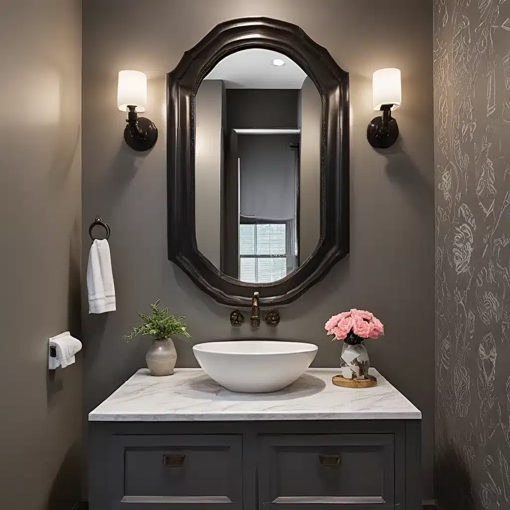 Sink Statements: Making a Bold Design Choice in the Powder Room