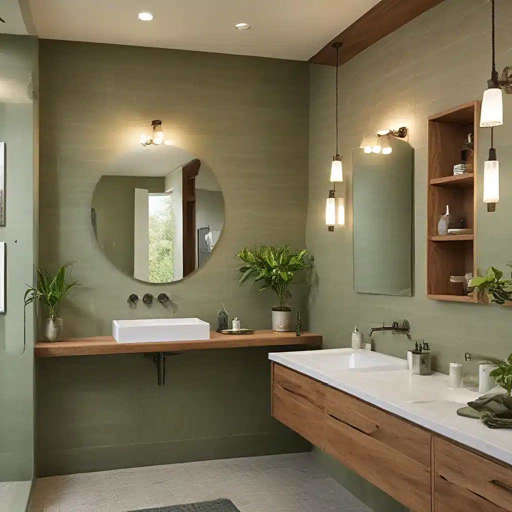 Sustainable Sanctuary: Eco-Conscious Fixtures for a Green and Serene Bathroom