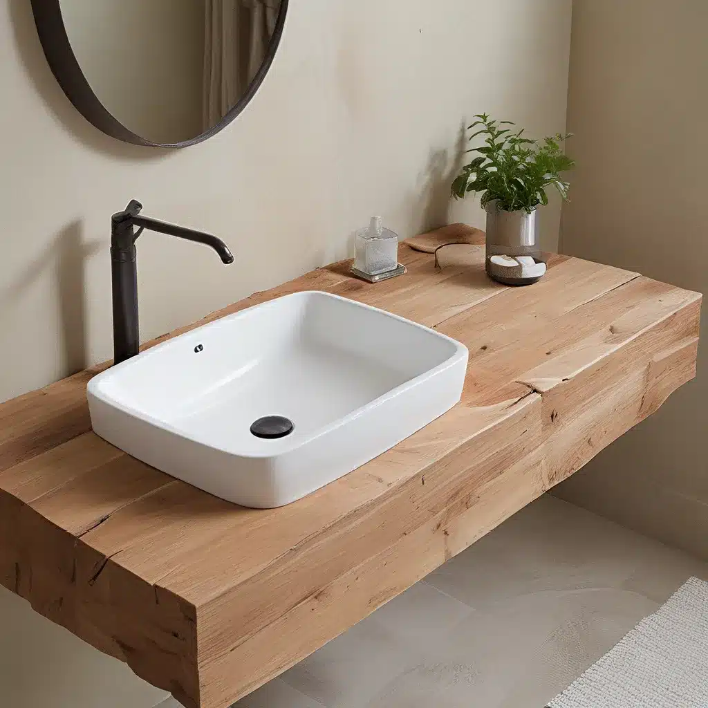 Sustainable Sinks: Exploring Reclaimed Materials for a One-of-a-Kind Bathroom